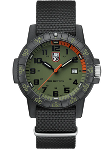 Luminox Leatherback Sea Turtle Giant Outdoor Watch XS.0337 - 44mm Carbonox Case, Water-Resistant Up to 330 Feet