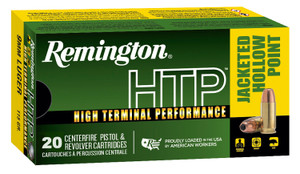 Remington Ammunition RTP9MM1A High Terminal Performance 9mm Jacketed Hollow Point 115 Grains - Home Defense Centerfire Handgun Rounds