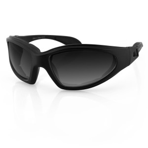 Bobster GXR Series Sunglasses with Wraparound Polycarbonate Frames and Anti-Fog Lenses