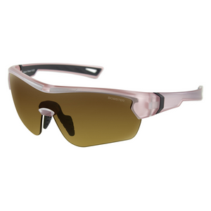 Bobster Stella Matte Rose Gold Frame with Brown Gradient Lenses - Adjustable Fit and UV Protection
