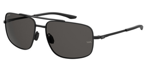 Under Armour UA Impulse Matte Black Gray Polarized Sunglasses with UVA/B Protection