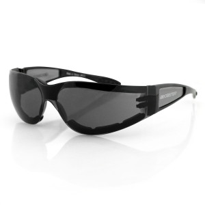 Bobster Shield II Frameless Sunglasses with Impact-Resistant Polycarbonate Lenses