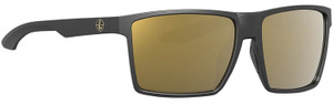 Leupold DeSoto Matte Black Wraparound Polarized Sunglasses with Bronze Mirror Lenses, Part Number 184363