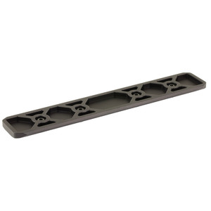 Warne Tactical 8 ARCA Rail M-LOK - Versatile Aluminum Mounting System for Rifles