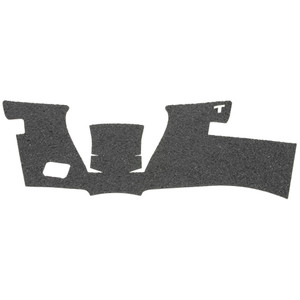 Talon Grips for Glock 43 by TALON Grips Inc - Rubber Full Coverage Rear Wrap Grip in Black