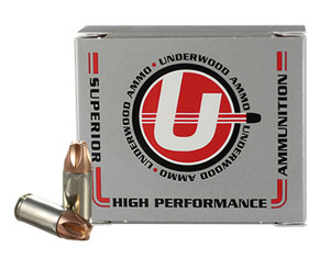 Underwood Ammo 815 9mm Luger Xtreme Defender 90-Grain Monolithic Solid Copper Personal Defense Rounds