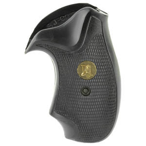 Pachmayr Compact Revolver Grip PK3252 - Black Rubber for Concealed Carry and Enhanced Control