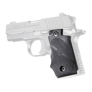 Hogue Rubber Pistol Grip for Sig Sauer P238 – Black, Part Number 38000