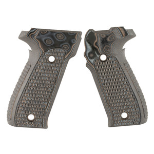 Hogue Piranha G10 G-Mascus Grips for Sig Sauer P226 - Black and Gray