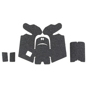 Hogue Wrapter Grit Adhesive Grip for Glock 19 and Glock 44 - Black