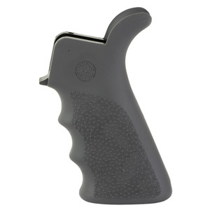 Hogue Overmolded Rubber Pistol Grip for AR-15 - Gray, Model: OverMolded Rifle Grip