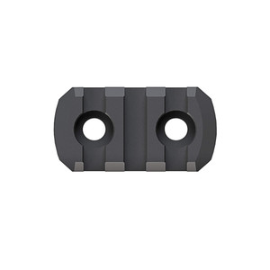 Magpul Industries M-LOK Polymer Rail Section with 3 Slots - Black