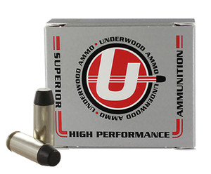 Underwood Ammo 248 10mm Auto 200 Grain Hard Cast Flat Nose Centerfire Handgun Rounds