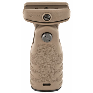 Mission First Tactical REACT Folding Vertical Foregrip in Scorched Dark Earth - RFG-SDE