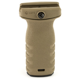 Mission First Tactical React Short Vertical Foregrip in Scorched Dark Earth - RSG-SDE