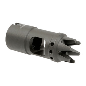Midwest Industries AK12 Muzzle Brake - M14x1 LH Thread, Black