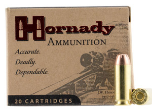 Hornady Custom Handgun 10mm Auto 155 Grain XTP Hollow Point Ammo - Reliable Centerfire Rounds for Hunting
