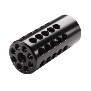 TacSol TACSOL 22LR .920 Compensator Black - 1/2"x28 Thread for 22 Long Rifle Pistols and Rifles