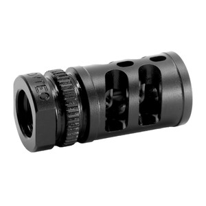 GrovTec G-COMP 9mm 1/2x28 Black Compensator