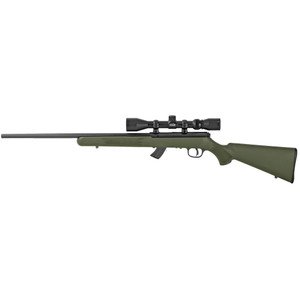 Savage Arms MKII-FXP .22 LR Bolt Action Rifle with 21 Inch Barrel in Olive Drab Green