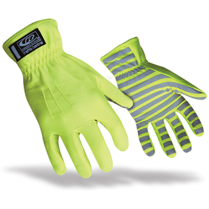 Ringers Gloves Hi-Viz Yellow Traffic Glove, Small - Maximum Visibility for Safe Traffic Control