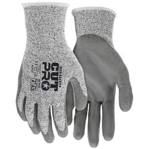 MCR Safety Cut Pro 92752XXL 13-Gauge Hypermax Shell with Polyurethane Coating - 2X-Large Cut Resistant Gloves