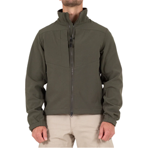 First Tactical M SoftShell Short Jacket in OD Green, 3X-Large