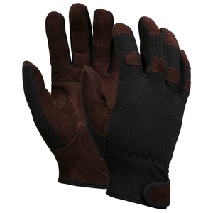MCR Safety 920S Multi-Task Brown Economy Leather Glove - Small