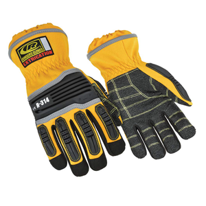 Ringers Gloves Extrication Glove, Large - Heavy Duty Fire and Rescue Gloves with Armortex Reinforcement