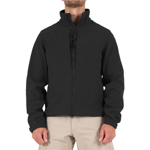 First Tactical M SoftShell Short Jacket in Black, Size Small
