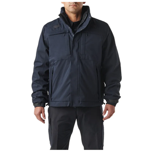 5.11 Tactical 5-In-1 Jacket 2.0 for Tall Large Men - Durable Waterproof and Breathable Outer Shell with Removable Liner