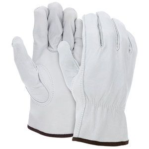 MCR Safety 3313S Grain Buffalo Driver Gloves with Keystone Thumb, Small