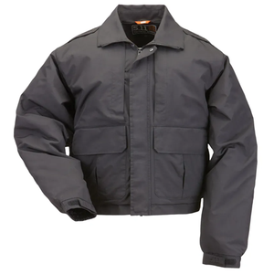 5.11 Tactical Double Duty Jacket with Zip-Out Quilted Liner - Black, Small