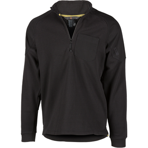 5.11 Tactical Radar Fleece Half Zip for Men - Black, Size Small