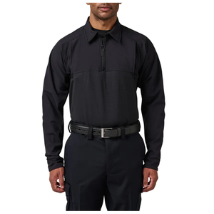 5.11 Tactical PDU Cold Rapid Long Sleeve Shirt (Part Number 42196ABR-750-L-R), Midnight Navy, Large