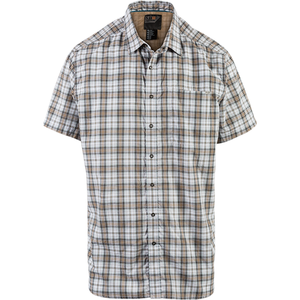 5.11 Tactical Hunter Plaid Short Sleeve Shirt in Coyote, Size Small