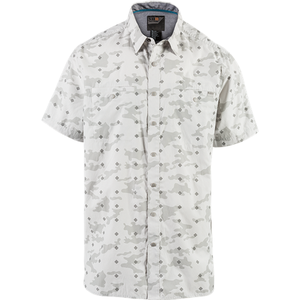 5.11 Tactical Crestline Camo Short Sleeve Shirt with RAPIDraw Placket - X-Small, Pebble