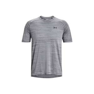 Under Armour Men's UA Tech 2.0 Tiger Short Sleeve - Pitch Gray / Black, Size Medium