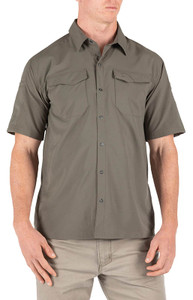 5.11 Tactical Freedom Flex Woven Shirt - X-Large, Ranger Green