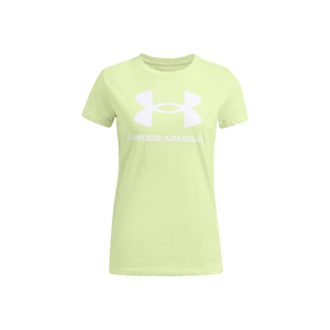 Under Armour Women's UA Sportstyle Graphic Short Sleeve in Green, Large - Lightweight and Quick-Drying
