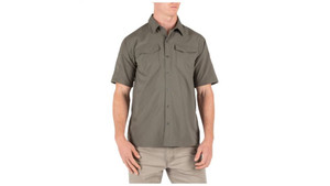 5.11 Tactical Freedom Flex Woven Shirt 2XL in Ranger Green - Lightweight & Breathable Men’s Work Shirt