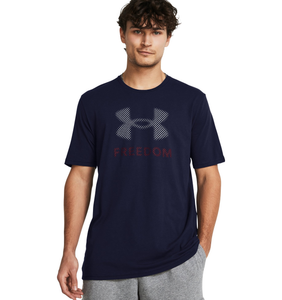 Under Armour Men's UA Freedom Amp T-Shirt - Midnight Navy, 2X-Large