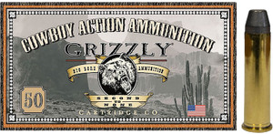 Grizzly Ammo GC357M8 357 Magnum 158 Grain Round Nose Flat Point Handgun Rounds (50 per Box, 10 Cases)