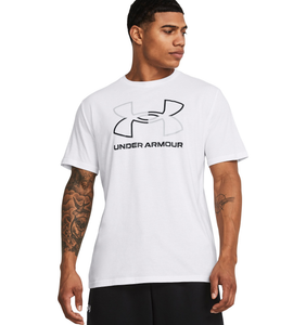 Under Armour Men's UA Foundation Short Sleeve T-Shirt - White/Black, Small