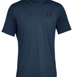 Under Armour UA Sportstyle Left Chest Short Sleeve Shirt 3X-Large in Academy Blue