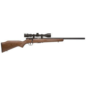 Savage Arms Model 93R17GVX 17 HMR Bolt-Action Rifle with Heavy Barrel and Wood Stock