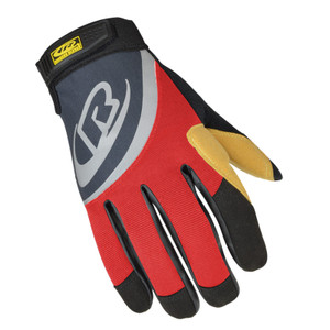 Ringers Gloves Rope Rescue Glove - X-Large with Foam Padded Control Channel and Synthetic Leather Palm