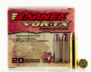 Barnes Bullets VOR-TX XPB Centerfire Handgun Rounds in 357 Magnum, 140-Grain - 20 Rounds per Box