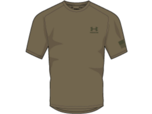 Under Armour UA Tech Freedom Short Sleeve T-Shirt - Federal Tan, Medium