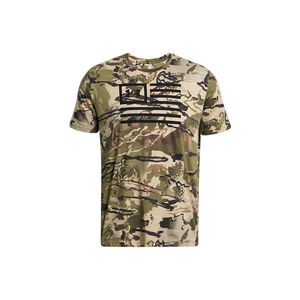 Under Armour Men's UA Freedom Camo T-Shirt - Medium, UA Barren Camo / Black